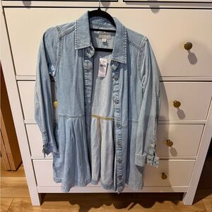 Light Blue Denim Dress